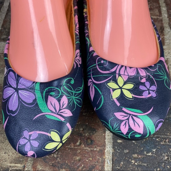 Serra Women Memory Foam 52834-18 Floral Flats Sz 7 - Picture 8 of 10